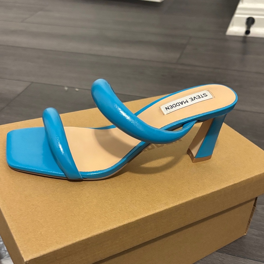 Steve Madden Turquoise Heeled Sandals